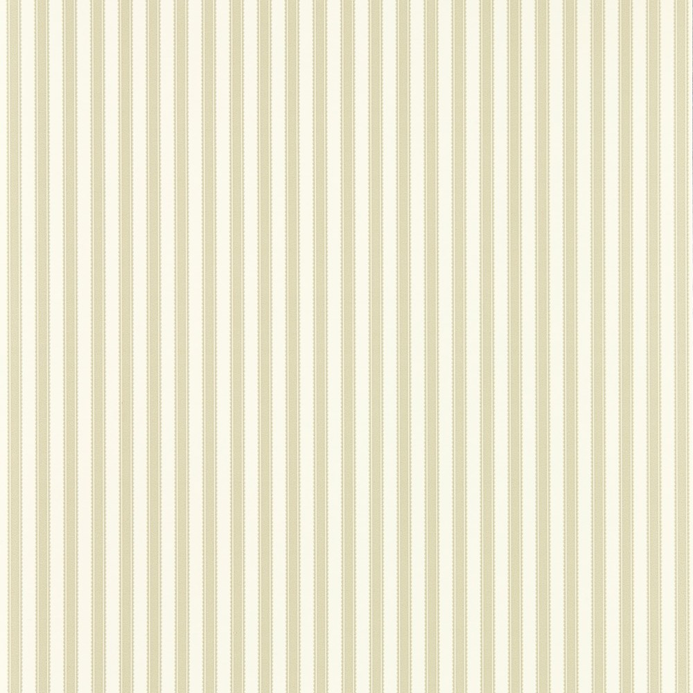 Pinetum Stripe Wallpaper 217252 by Sanderson in Flax Brown